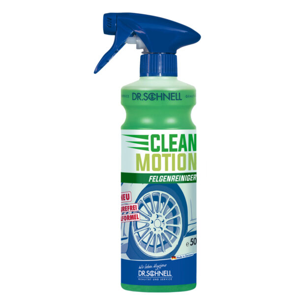 Dr. Schnell CLEANMOTION FELGENREINIGER, 500 ml, Sprühflasche