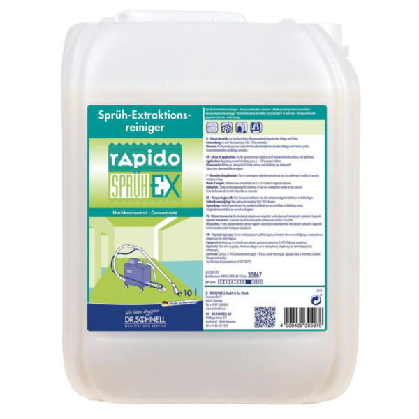 Dr. Schnell Teppichreiniger RAPIDO SPRÜH-EX, 10 Liter